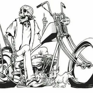 LIVING THE LIFE STYLE Motorcycle drawing, Bike art, Biker ar