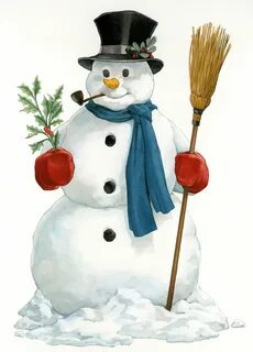 Bruce Sereta Illustration - SNOWMAN