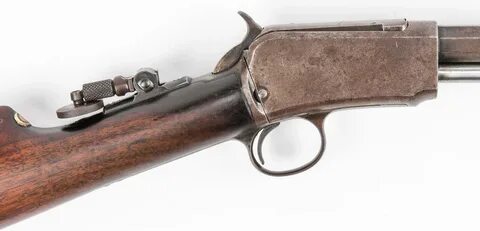 Lot 787: Winchester Model 1890 Slide-Action Repeating Rifle,
