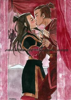 Secret kiss by saniika on deviantART Avatar the last airbend