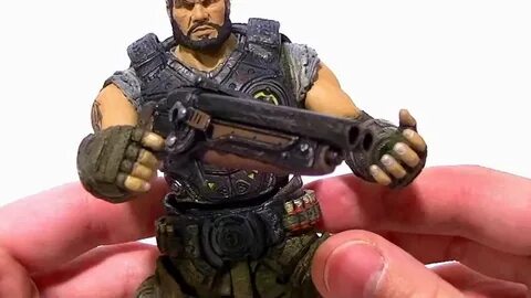 NECA Gears of War 3 DOM SANTIAGO Video Review - YouTube