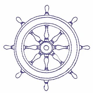 Ships Wheel Drawing at GetDrawings Free download