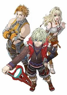 Xenoblade Chronicles - Reyn,Shulk and Fiora Xenoblade x, Jeu