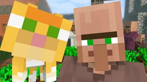 Villager Life Vs Cat Life - Minecraft Animation - YouTube