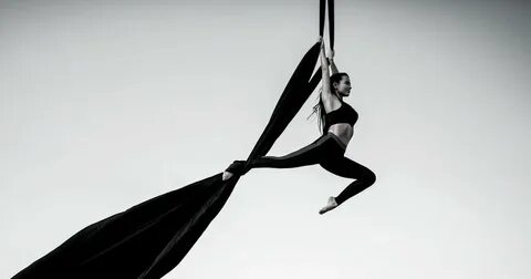 A Beautiful Outdoor Aerial Silks Photoshoot Example - Aerial