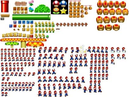 New Super Mario Bros Ds Sprites All in one Photos