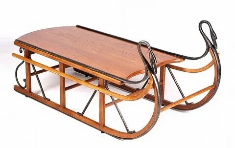 Vintage Sled Coffee Table - Coffee Table Design Ideas