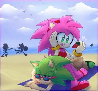 Скордж и Рози старое Sonic Amino RUS Соник ёж Amino