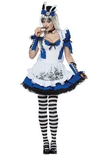 Mad Alice Adult Costume - PureCostumes.com