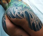 burning-lotus on DeviantArt Lotus art, Tribal tattoos, Burns