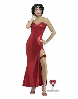 Betty Boop Gown Adult Womens Costume - Spirit Halloween Cost