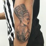 Pinterest:@Øvø.Lêê Nefertiti tattoo, African tattoo, African