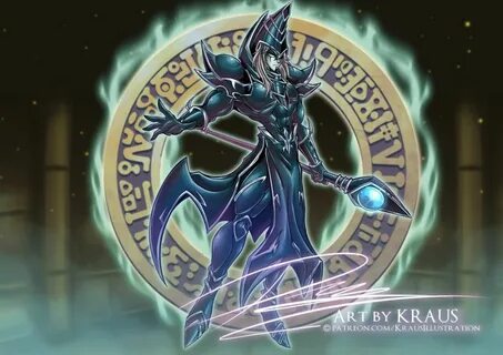 Drawing of the Dark Magician By Brumlow customers first