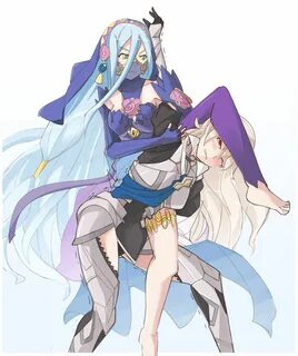 Just a little... stretching Azura x Corrin 可 愛 い キ ャ ラ ク タ- 