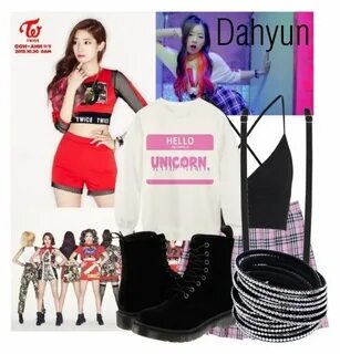 "Twice Like OOH-AHH Outfit from Dahyun" by schnpri ❤ liked o