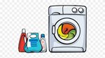 Download Cute Drawing Of Washing Machine Clipart (#5330805) 