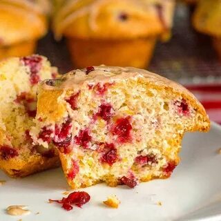 Cranberry Orange Muffins - a sweet tart combo that works! Re