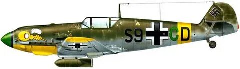 Изображение Messerschmitt Bf.109E Emil S9+CD - Палитра Крыла