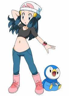 Dawn and piplup Pokemon characters, Pokemon, Piplup