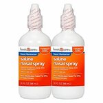 Купить Basic Care Saline Nasal Spray Twin Pack, 6 Ounce в ин