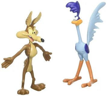 Coyote & Road Runner Bendable Pair Wile E
