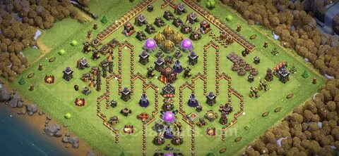 Best Funny Troll Base TH10 with Link - Town Hall Level 10 Ar