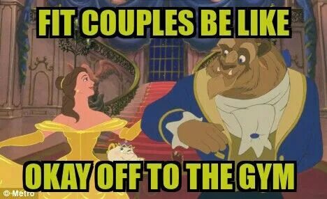 Pin by Mrs Alisha Rose on Couples Exercise Workout humor, Fi
