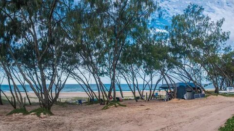 Camping At 9 Mile Beach Qld - Camping Space