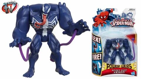 Ultimate Spider-Man Power Webs Venom Action Figure Toy Revie