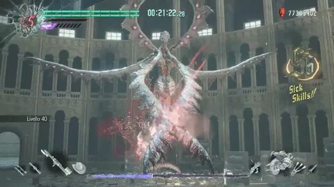 Devil May Cry 5 - Artemis Boss Fight (As Dante) - No Damage,