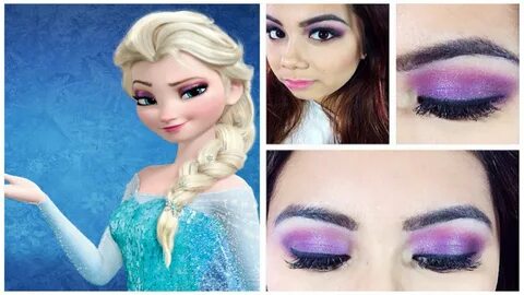 FROZEN Queen Elsa Makeup Tutorial - YouTube