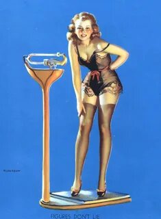 GIL EVGREN - Vintage Pin Up Art - Pin Up Girls