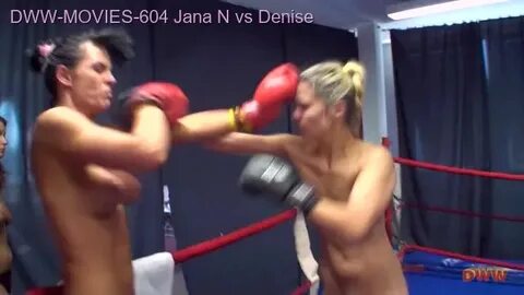 MOVIES-604 Nude Boxing Challenge - Jana N vs Denise - Danube
