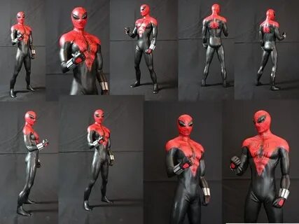 Spangler Art: Alex Ross Spider-Man concept art costume.