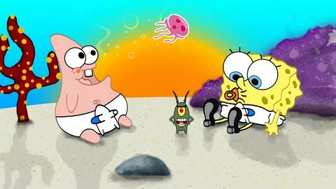 Spongebob Squarepants And Patrick Star Baby