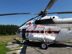 В Пермь на вертолете привезли пациента с ковидной пневмонией