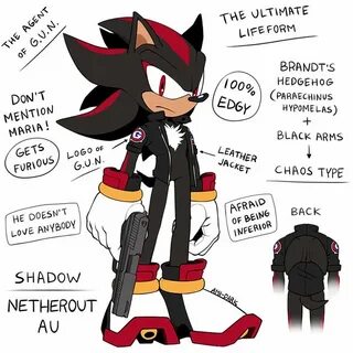 Shadow the Hedgehog NETHEROUT AU Chaos Type by Ami-Dark Shad