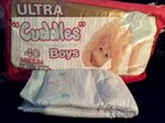 Купить Vintage Ultra Cuddles Plastic Backed Diaper Boys size