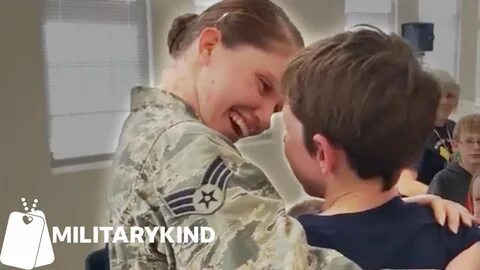 Air Force sister starts homecoming with a prank Militarykind