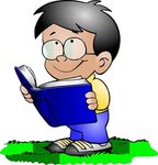Study Clipart Png - Boy With Book Clipart Transparent Png - 