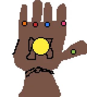 Infinity Gauntlet - Cartoon Clipart - Large Size Png Image -