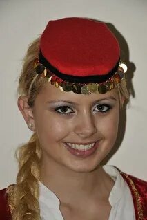 A wonderful portrait of a traditional Bosnian girl ( Image c