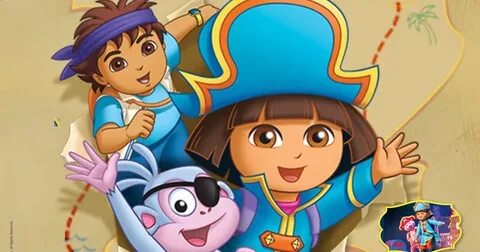 NickALive!: Nickelodeon's "Dora's Pirate Adventure" Makes Sa
