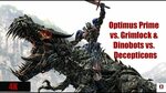 Transformers: Age of Extinction Optimus Prime vs. Grimlock &