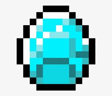Minecraft Diamond - Minecraft Diamond Pixel Art Transparent 