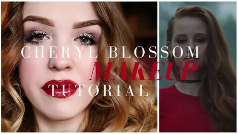 Cheryl Blossom Makeup tutorial Riverdale AlexisBradleyMakeup