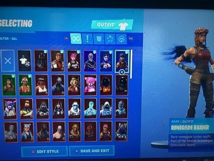 Fortnite Account Renegade Raider Black Knight Mako Glider Se