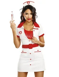 Heart Throbbing Hottie Nurse Costume - 10247-04019 SexDrive.