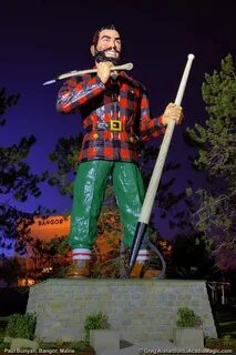 Paul Bunyan Statue - Bangor, Maine Page 2