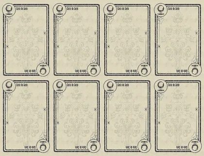 Blank Game Cards Theveliger Intended For Template For Game C